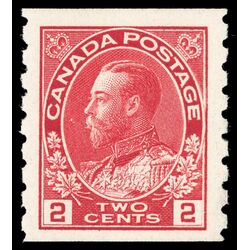 canada stamp 127 king george v 2 1912 M VFNH 020