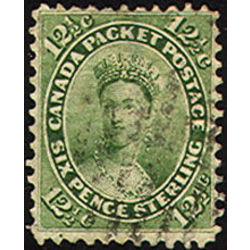 canada rare stamp 18iv queen victoria re entry in e 12 1859  4