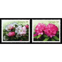 canada stamp 2318a b rhododendrons 2009