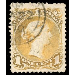 canada stamp 23i queen victoria 1 1869 U VF 012