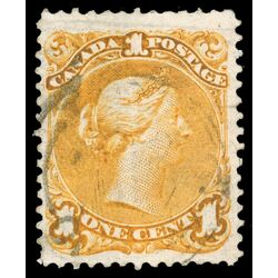 canada stamp 23i queen victoria 1 1869 U F 013
