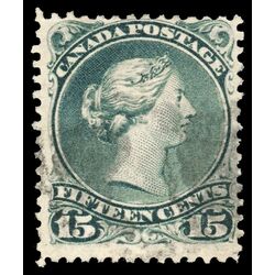 canada stamp 30 queen victoria 15 1868 U F 023