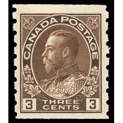 canada stamp 129 king george v 3 1918 M VFNH 017