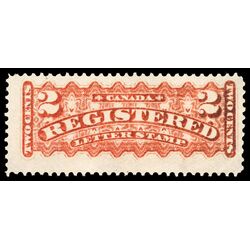 canada stamp f registration f1a registered stamp 2 1875 M F 015