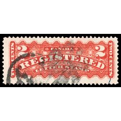 canada stamp f registration f1b registered stamp 2 1888 U F VF 022