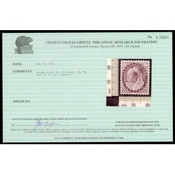 canada stamp 83 queen victoria 10 1898 M XFNH 036