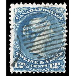 canada stamp 28v queen victoria 12 1868 U F 009