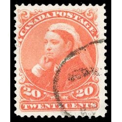 canada stamp 46 queen victoria 20 1893 U F VF 079