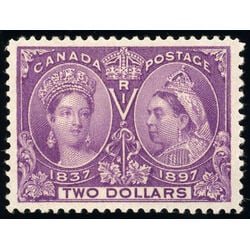 canada stamp 62 queen victoria diamond jubilee 2 1897