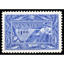 canada stamp 302 fisherman 1 1951 M VFNH 062