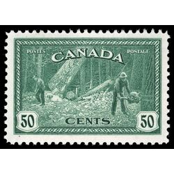 canada stamp 272 logging bc 50 1946 M VFNH 036