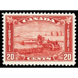 canada stamp 175 harvesting wheat 20 1930 M VF XFNH 049