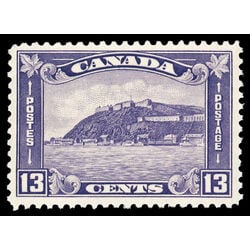 canada stamp 201 quebec citadel 13 1932 M XFNH 051