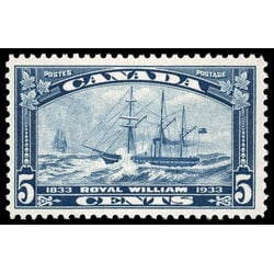 canada stamp 204 royal william 5 1933 M VFNH 048