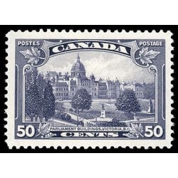 canada stamp 226 parliament victoria b c 50 1935 M VFNH 033