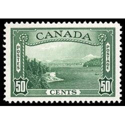 canada stamp 244 vancouver harbour 50 1938 M XFNH 038