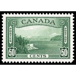 canada stamp 244 vancouver harbour 50 1938 M XFNH 037