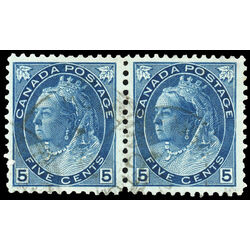 canada stamp 79 queen victoria 5 1899 U VF 040
