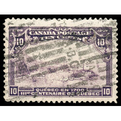 canada stamp 101 quebec in 1700 10 1908 U VF 084