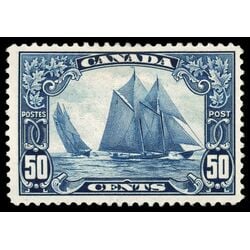 canada stamp 158 bluenose 50 1929 M F VF 219