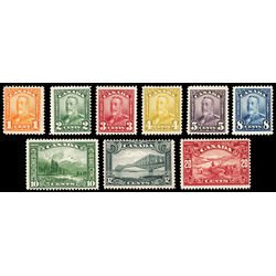 canada stamps king george v scroll 149 57