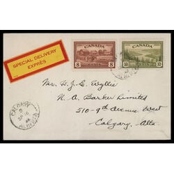 canada stamp 268 eastern farm scene 8 1946 FDC COMBO 030