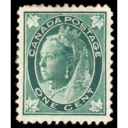 canada stamp 67 queen victoria 1 1897 M VF 026
