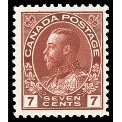 canada stamp 114 king george v 7 1924 M F VFNH 025