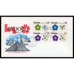 canada stamp 511a expo 70 1970 FDC PC 026