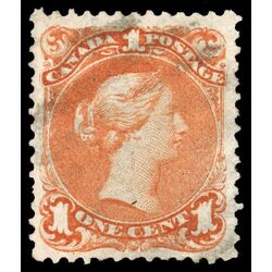 canada stamp 22 queen victoria 1 1868 U XF 063