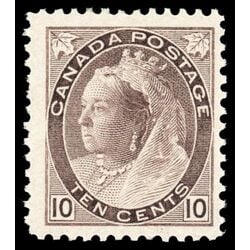 canada stamp 83 queen victoria 10 1898 M F VF 041