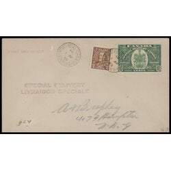 canada stamp e special delivery e7 confederation issue 10 1939 FDC COMBO 010