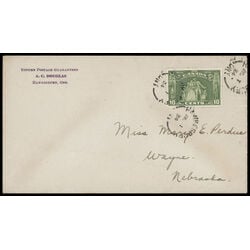 canada stamp 209 loyalists statue 10 1934 FDC 063
