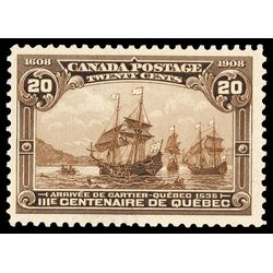 canada stamp 103 cartier s arrival 20 1908 M VFNH 086