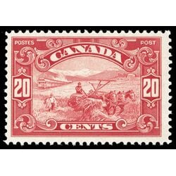 canada stamp 157 harvesting wheat 20 1929 M VFNH 052