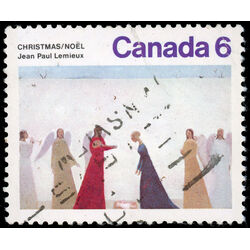 canada stamp 650ii nativity 6 1974 U VF 006