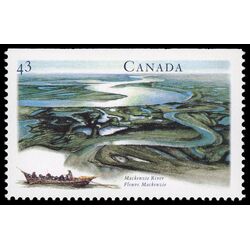 canada stamp 1513 mackenzie river nwt 43 1994