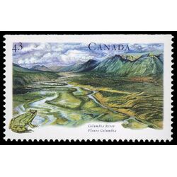 canada stamp 1515 columbia river bc 43 1994