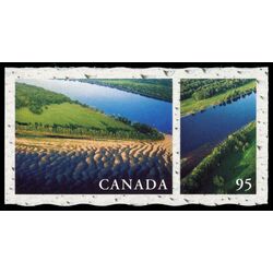 canada stamp 1855c saint john river new brunswick 95 2000
