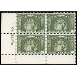 canada stamp 209 loyalists statue 10 1934 PB LL %231 064