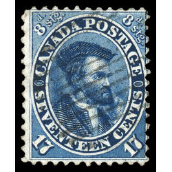 canada stamp 19 jacques cartier 17 1859 U F 119