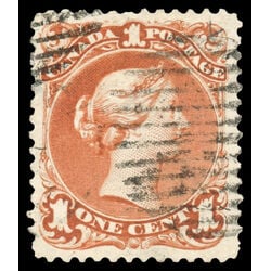 canada stamp 22 queen victoria 1 1868 U VF 064