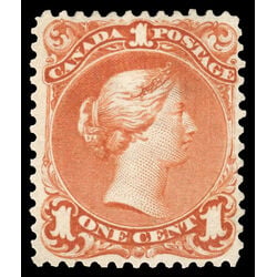 canada stamp 22 queen victoria 1 1868 M VF 066