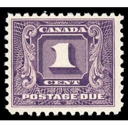 canada stamp j postage due j6 second postage due issue 1 1930 M F VFNH 004