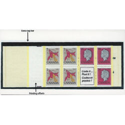 canada stamp bk booklets bk78 floral definitives 1978 M VFNH 003