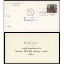 canada stamp 518 group of seven 6 1970 FDC CBN 036
