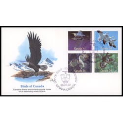 canada stamp 1098a birds of canada 1986 FDC PC 005