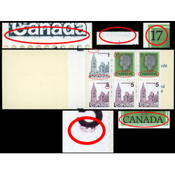 canada stamp bk booklets bk80 queen elizabeth ii and houses of parliament 1979 M VFNH 004