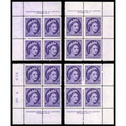 canada stamp 340 queen elizabeth ii 4 1954 PB SET %234