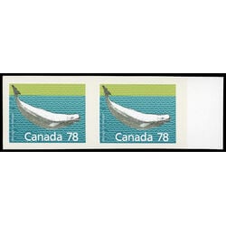 canada stamp 1179d beluga whale 1 56 1990 M XFNH 002